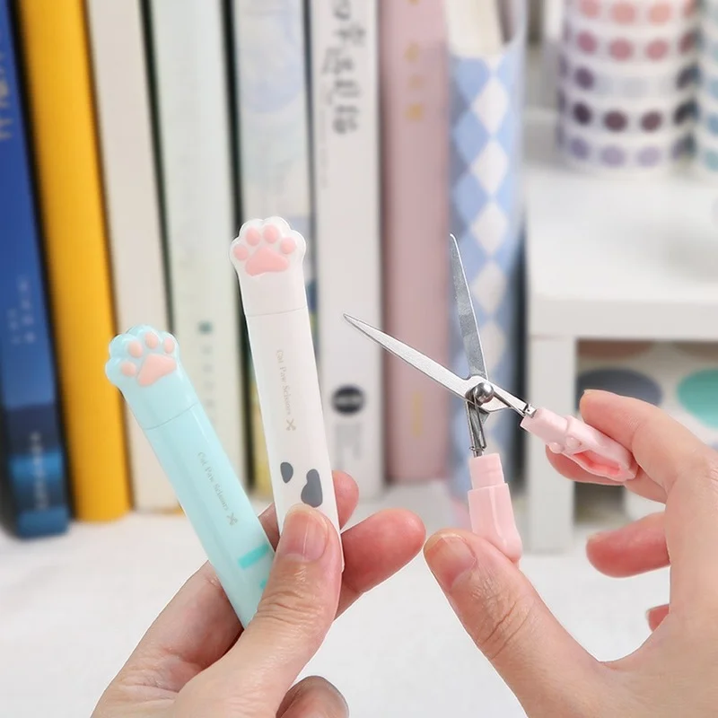 4 Style Kawaii Cat Claw Scissors Creative Cartoon Cute Portable Student Office Stationery Supplies Art Tool Kits Scissors
4 Style Kawaii Cat Claw Scissors Creative Cartoon Cute Portable Student Office Stationery Supplies Art Tool Kits Scissors