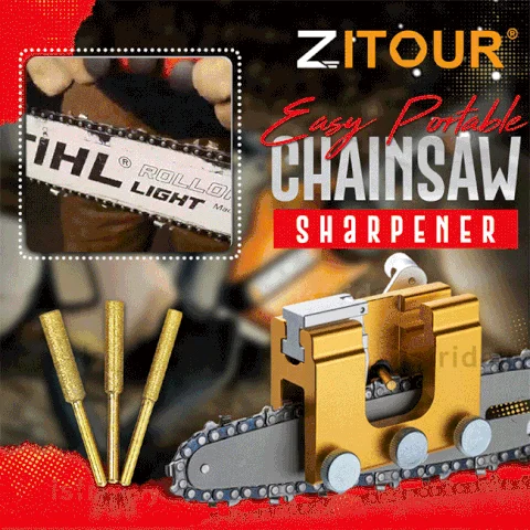 Chainsaw Chain Sharpening Jig - Deluxe Chainsaw Sharpening Easy to Use Suitable for All Kinds of Chain Saws and Electric Saws
Chainsaw Chain Sharpening Jig - Deluxe Chainsaw Sharpening Easy to Use Suitable for All Kinds of Chain Saws and Electric Saws