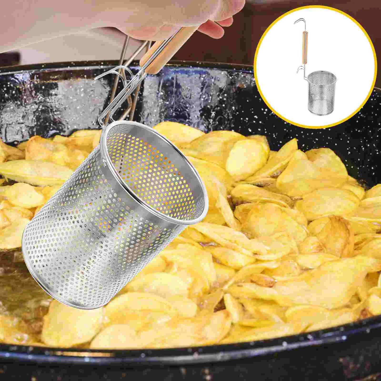 Mesh Pasta Basket Stainless Steel Skimmer Spoon Metal Strainer Fine Mesh Fine Wire Mesh Sieve Asian Strainer Sieve Strainer
Mesh Pasta Basket Stainless Steel Skimmer Spoon Metal Strainer Fine Mesh Fine Wire Mesh Sieve Asian Strainer Sieve Strainer