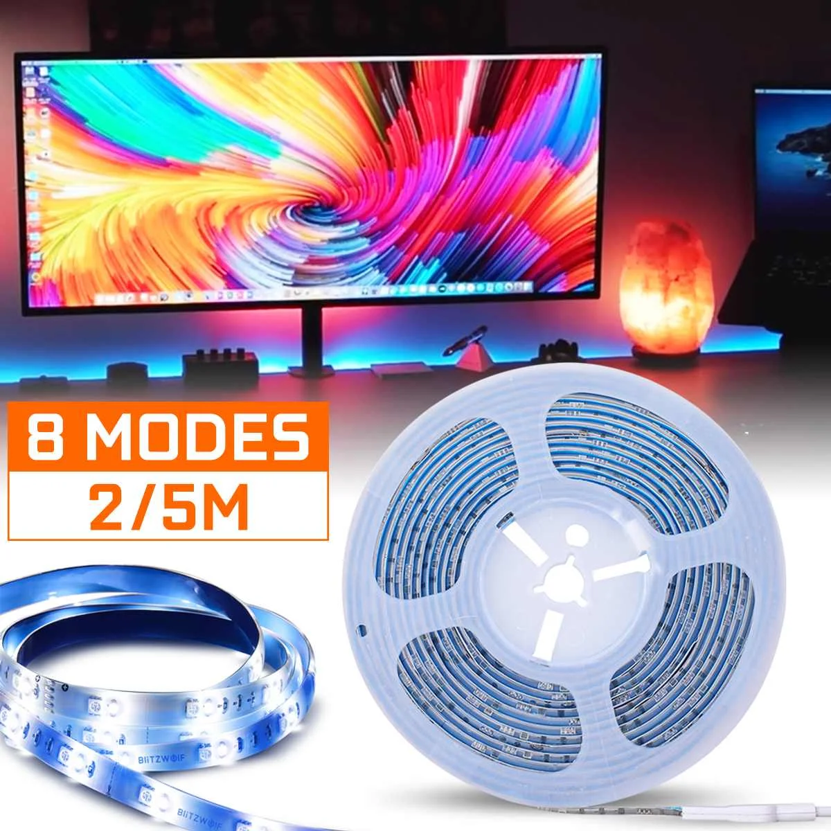 BW-LT11 2M/5M Smart APP Remote Control RGBW LED Light Strip Kit or 1M Strip Light Extension Plus LED Lamp Strip Light
BW-LT11 2M/5M Smart APP Remote Control RGBW LED Light Strip Kit or 1M Strip Light Extension Plus LED Lamp Strip Light