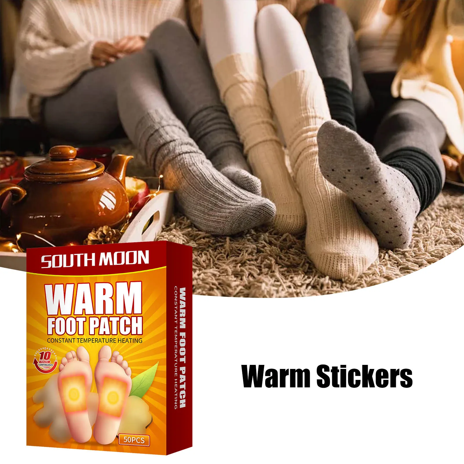 Warm Foot Patch Adhesive Toe Warmers Winter Foot Patch Relieve Stress Dehumidify Improve Sleep Patch Foot Massage Care Patch
Warm Foot Patch Adhesive Toe Warmers Winter Foot Patch Relieve Stress Dehumidify Improve Sleep Patch Foot Massage Care Patch