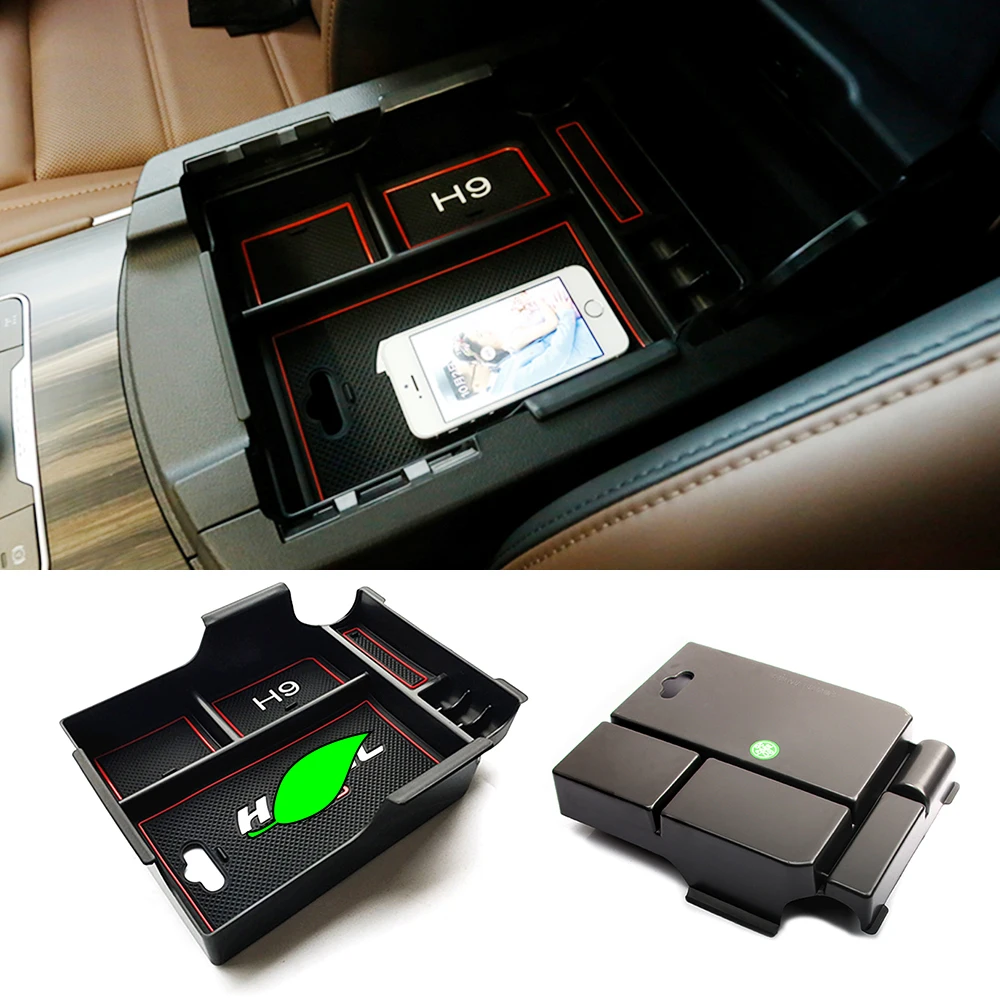 Central Armrest Storage Box Organizer Center Console Non-slip Containers Holder For Great Wall Haval H9 2015-2021
Central Armrest Storage Box Organizer Center Console Non-slip Containers Holder For Great Wall Haval H9 2015-2021