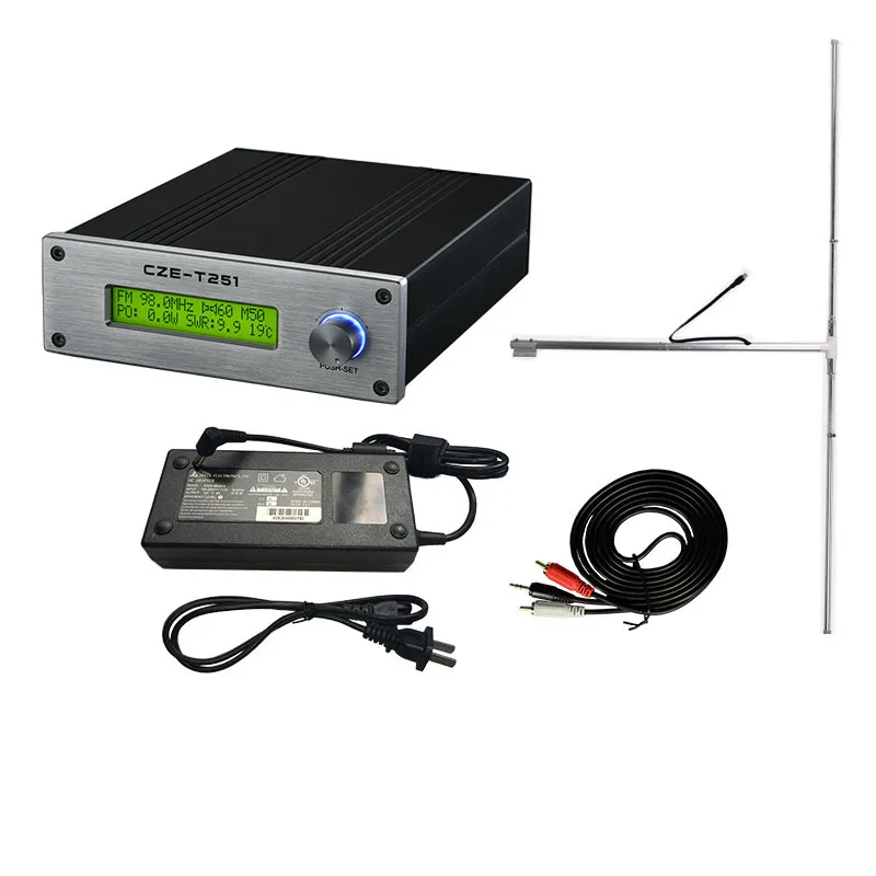 Professional radio station equipment 25 watts fm broadcast Dipole antenna wireless Radio Station FM Transmitter
Professional radio station equipment 25 watts fm broadcast Dipole antenna wireless Radio Station FM Transmitter