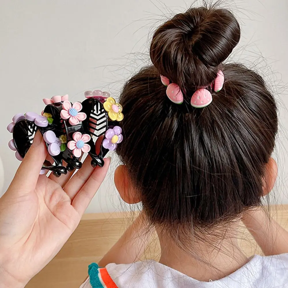Kawaii Children Hair Clips for Ponytail Holders Flowers Banana Hair Clip Tines Hairpin Plastic Hair Claw Girls Hair Accessories
Kawaii Children Hair Clips for Ponytail Holders Flowers Banana Hair Clip Tines Hairpin Plastic Hair Claw Girls Hair Accessories