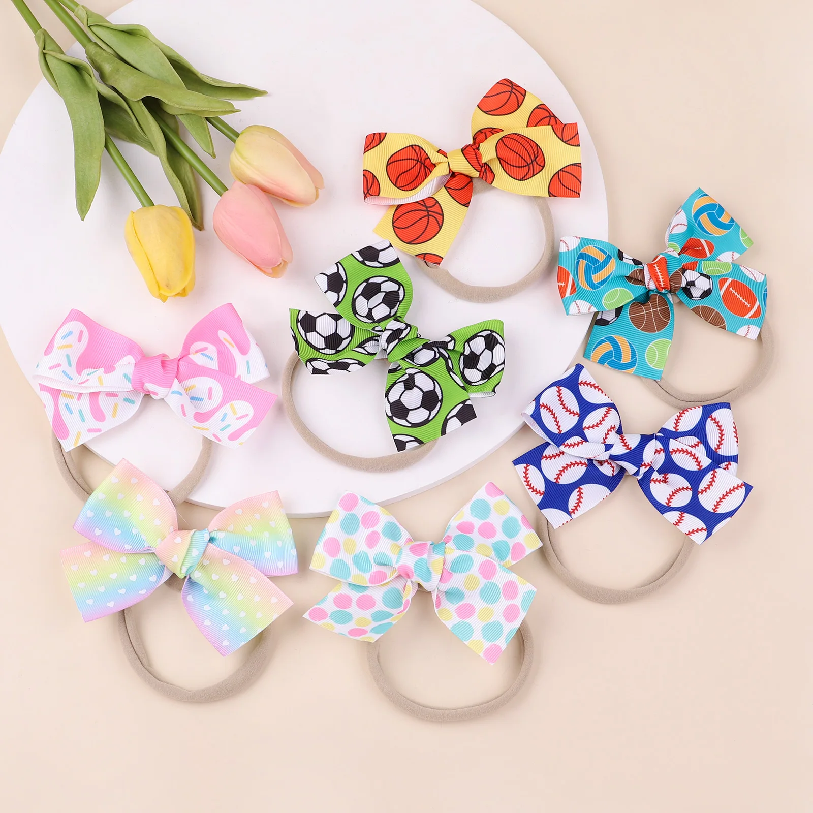 Повязка на голову с бантом для девочек, милый головной убор с принтом единорога, русалки, 4 дюйма, Цветочная лента с бантом, аксессуары для во... 
Повязка на голову с бантом для девочек, милый головной убор с принтом единорога, русалки, 4 дюйма, Цветочная лента с бантом, аксессуары для во...