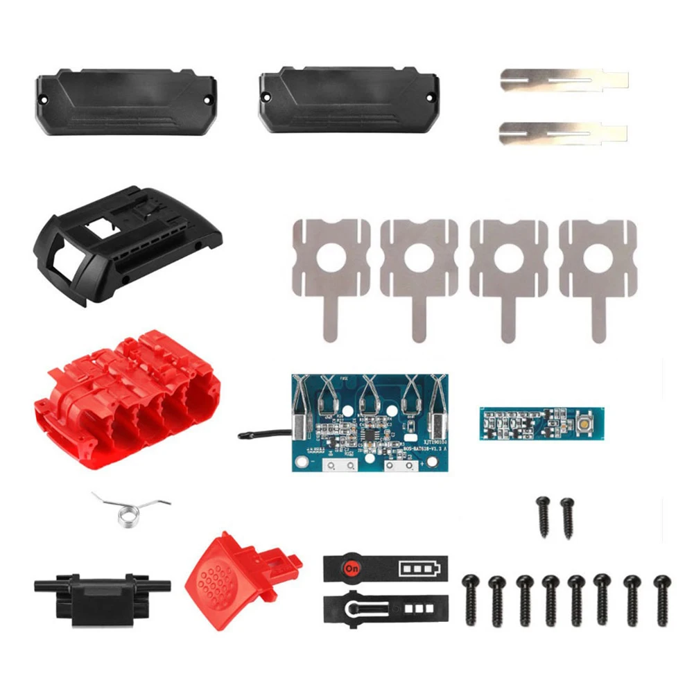 Charge Protection Circuit Board Battery Lithium Battery Protection Board Housing Case Cover For Bosch 18V Power Tool Accessories
Charge Protection Circuit Board Battery Lithium Battery Protection Board Housing Case Cover For Bosch 18V Power Tool Accessories
