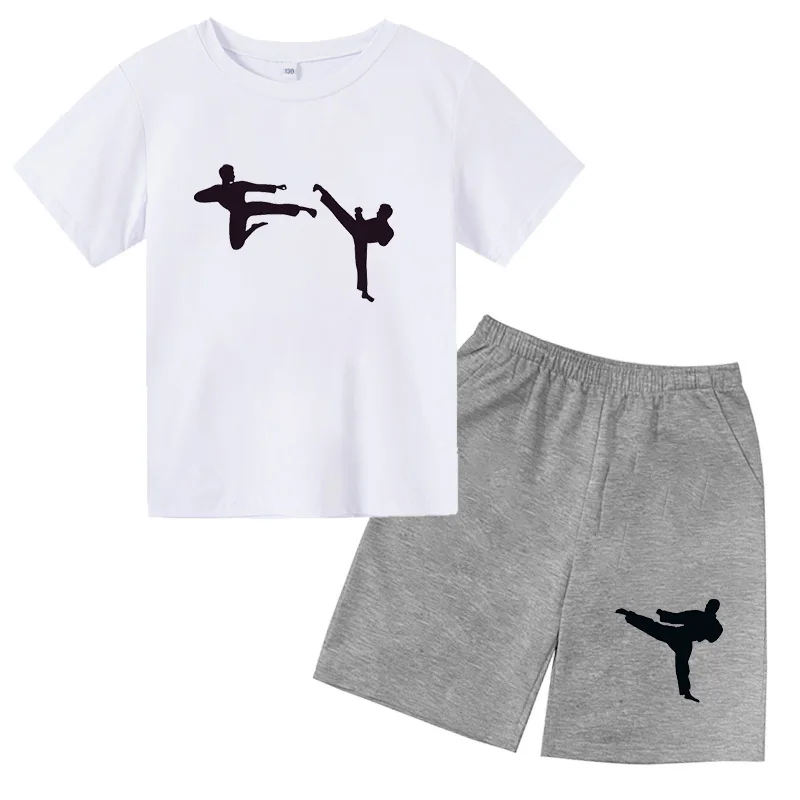 2022 Kids Taekwondo T Shirt Set Chinese Kung Fu T Shirt Set Charming Cartoon Print Fashion T Shirt Girls Clothes
2022 Kids Taekwondo T Shirt Set Chinese Kung Fu T Shirt Set Charming Cartoon Print Fashion T Shirt Girls Clothes