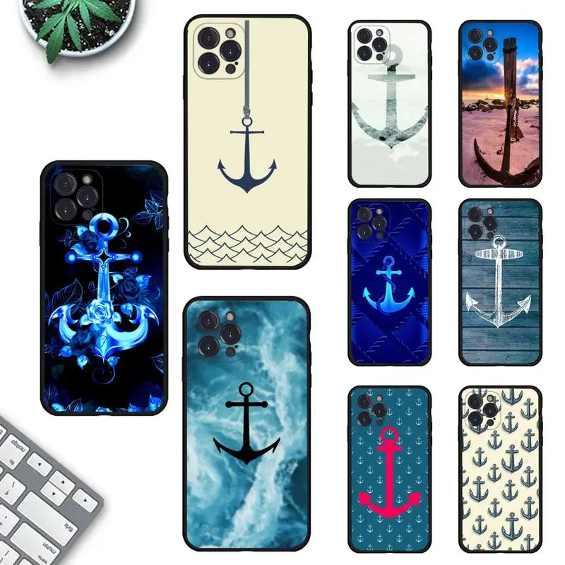 Ship's anchor Phone Case Silicone Soft For iphone 14 13 12 11 Pro Mini XS MAX 8 7 6 Plus X 2020 XR Shell
Ship's anchor Phone Case Silicone Soft For iphone 14 13 12 11 Pro Mini XS MAX 8 7 6 Plus X 2020 XR Shell