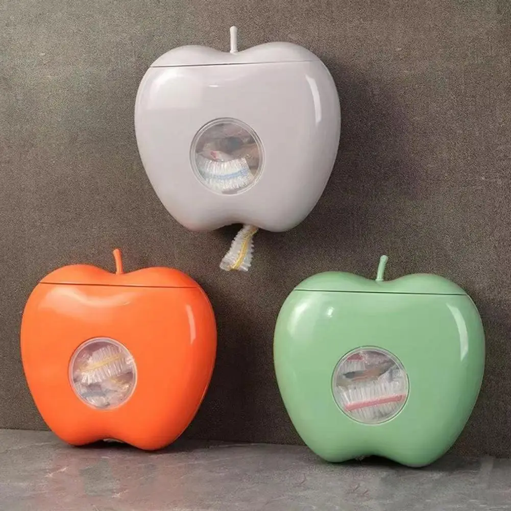 Fresh-keeping bag storage box transparent wall hanging free punching fruit shape disposable plastic wrap shower cap storage box
Fresh-keeping bag storage box transparent wall hanging free punching fruit shape disposable plastic wrap shower cap storage box