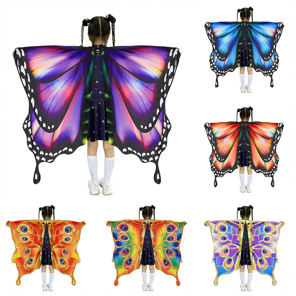 Halloween Accessory Fairy Partyprop Cosplay Children Cape Girls Cloak Butterfly Wings Shawl Butterfly Cloak
Halloween Accessory Fairy Partyprop Cosplay Children Cape Girls Cloak Butterfly Wings Shawl Butterfly Cloak