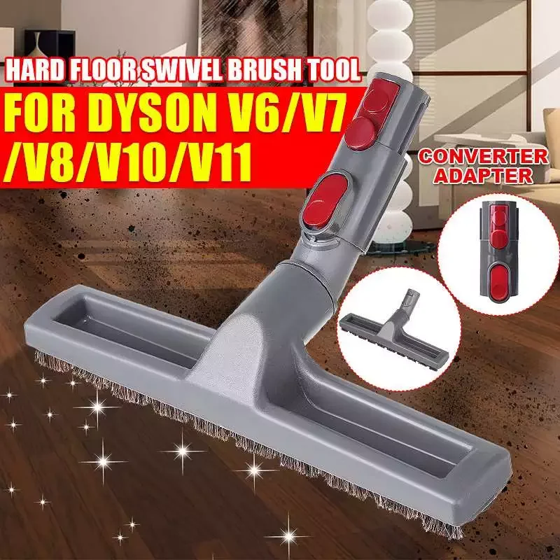 1Pcs Replacement Attachment Brush Head for Dyson V6 V7 V8 V10 V11 Vacuum Cleaner Parts Swivel Floor Brush Cleaning Accessories
1Pcs Replacement Attachment Brush Head for Dyson V6 V7 V8 V10 V11 Vacuum Cleaner Parts Swivel Floor Brush Cleaning Accessories