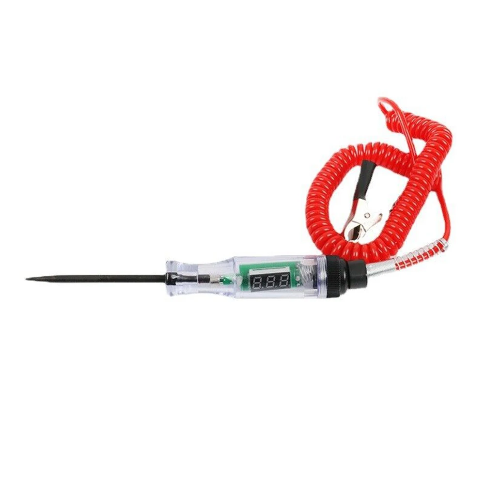 Voltage Tester Circuit Tester Car Circuit Tester Dc 3-48V Heavy Duty Voltage Circuit Tester Wire Light Probe Hot Sale
Voltage Tester Circuit Tester Car Circuit Tester Dc 3-48V Heavy Duty Voltage Circuit Tester Wire Light Probe Hot Sale