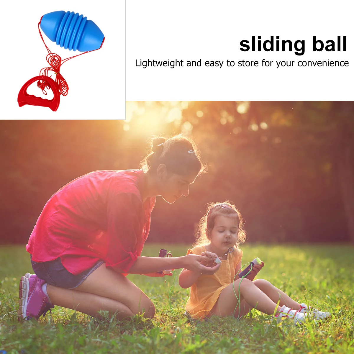 2pcs Sliding Balls Portable Bilateral Durable Hand Pulling Balls Coordination for Outdoor Park
2pcs Sliding Balls Portable Bilateral Durable Hand Pulling Balls Coordination for Outdoor Park