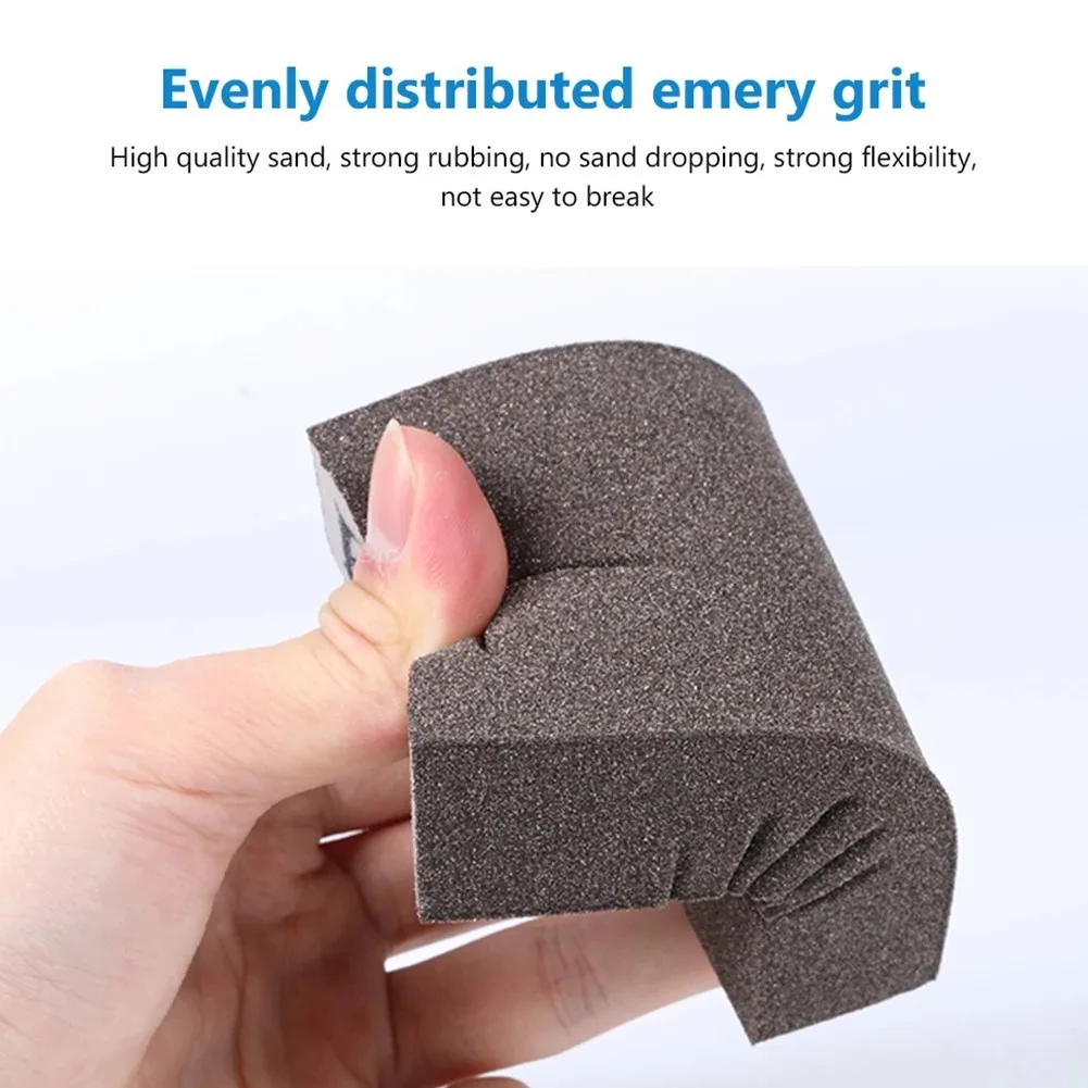 High Quality Sponge Block Sponge Sand Block Sanding Grit 60/80/120/210 Paint Polished Sand Brick Portable Reusable Sandpaper
High Quality Sponge Block Sponge Sand Block Sanding Grit 60/80/120/210 Paint Polished Sand Brick Portable Reusable Sandpaper