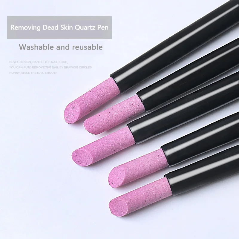XBLIAN Nail Files Quartz Grinding Rod Engraving Grinding Pen Cuticle Pusher Pedicure Pen Scrubber Exfoliating Nail Edge Manicure
XBLIAN Nail Files Quartz Grinding Rod Engraving Grinding Pen Cuticle Pusher Pedicure Pen Scrubber Exfoliating Nail Edge Manicure