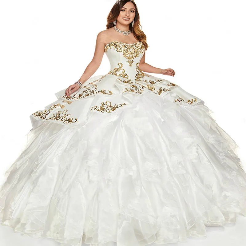Чисто белые платья Charro Quinceanera, пушистое платье из органзы с оборками для маскарада, выпускного вечера, 2023 бальное платье, карнавальный корсе...
Чисто белые платья Charro Quinceanera, пушистое платье из органзы с оборками для маскарада, выпускного вечера, 2023 бальное платье, карнавальный корсе...