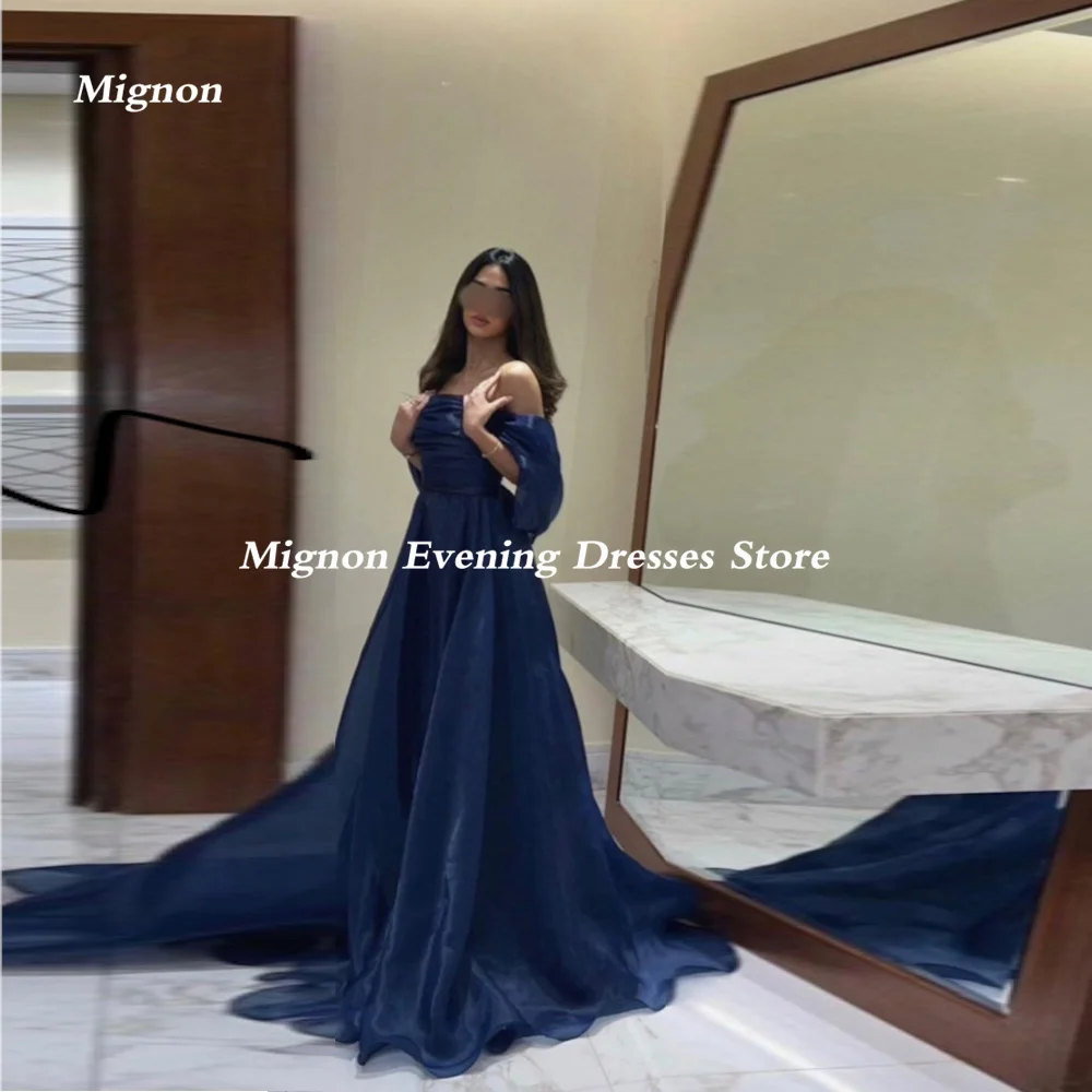 Mignon Satin A-line Prom Gown Off-the-shoulder Neckline Populer Evening Formal Floor-length Elegant Party Dresses for Women 2023
Mignon Satin A-line Prom Gown Off-the-shoulder Neckline Populer Evening Formal Floor-length Elegant Party Dresses for Women 2023