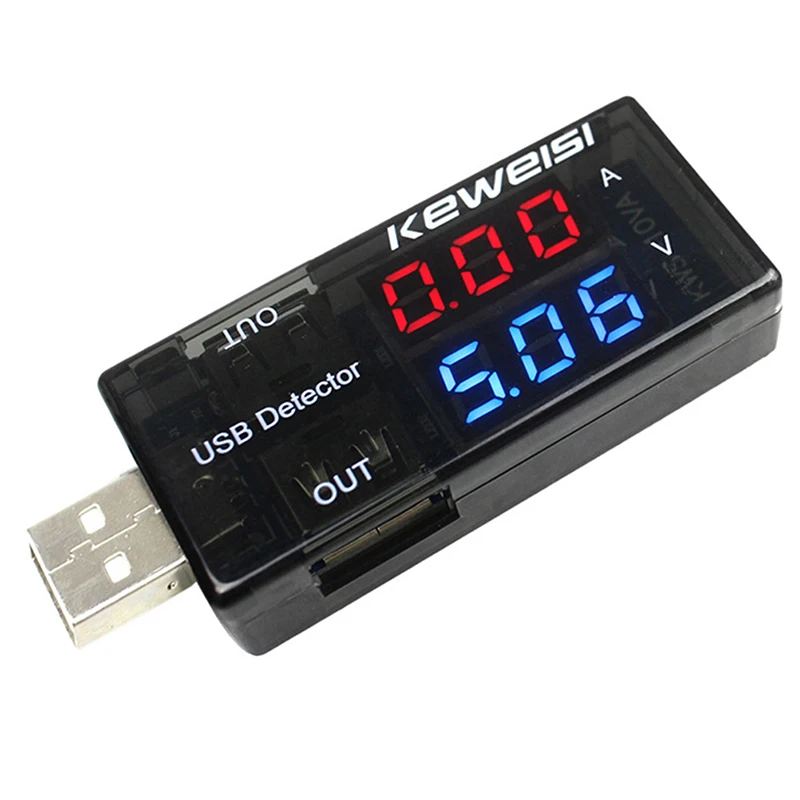 Red+Blue Dual USB Current Voltage Charging Detector Tester Battery Voltmeter Ammeter Charger Doctor
Red+Blue Dual USB Current Voltage Charging Detector Tester Battery Voltmeter Ammeter Charger Doctor