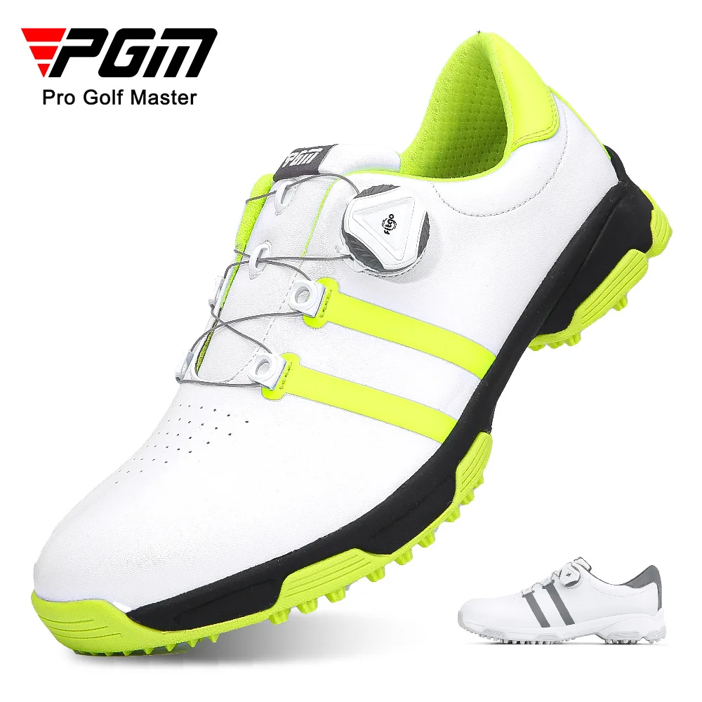 PGM Men Golf Shoes Knob Shoelaces Anti-side Slip Waterproof Men's Sports Shoes Sneakers XZ213
PGM Men Golf Shoes Knob Shoelaces Anti-side Slip Waterproof Men's Sports Shoes Sneakers XZ213