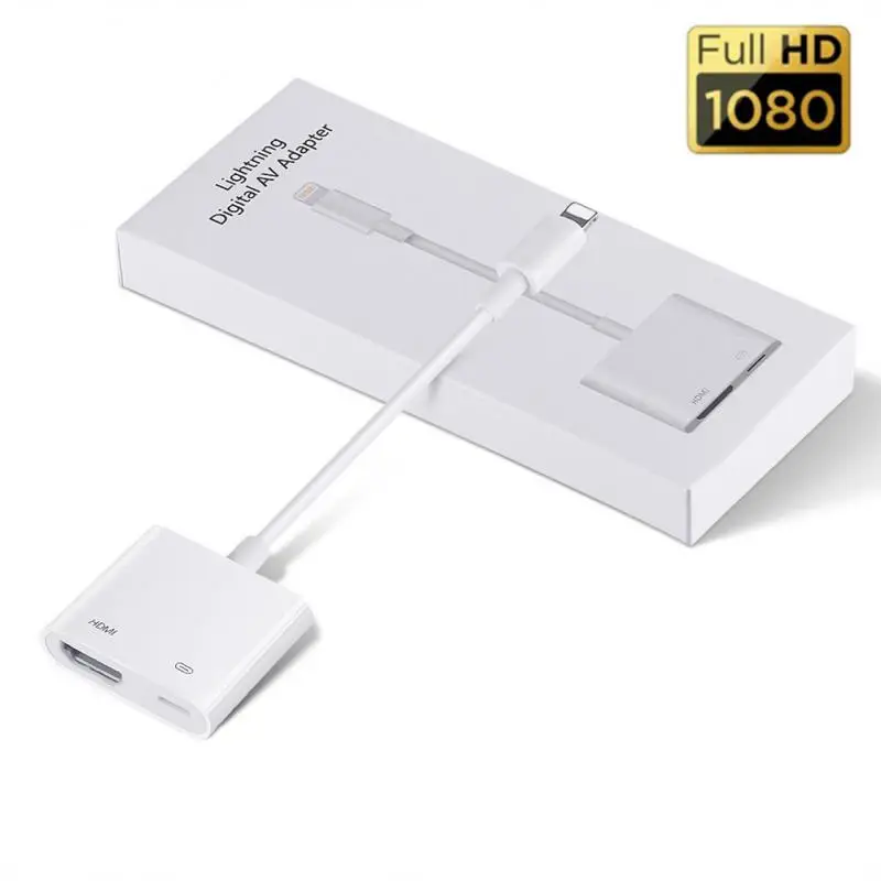 Адаптер Lightning/HDMI совместимый с ТВ 1080P HD Цифровой AV адаптер конвертер для IPhone IPad на телевизор один и тот же экран для Lightning
Адаптер Lightning/HDMI совместимый с ТВ 1080P HD Цифровой AV адаптер конвертер для IPhone IPad на телевизор один и тот же экран для Lightning