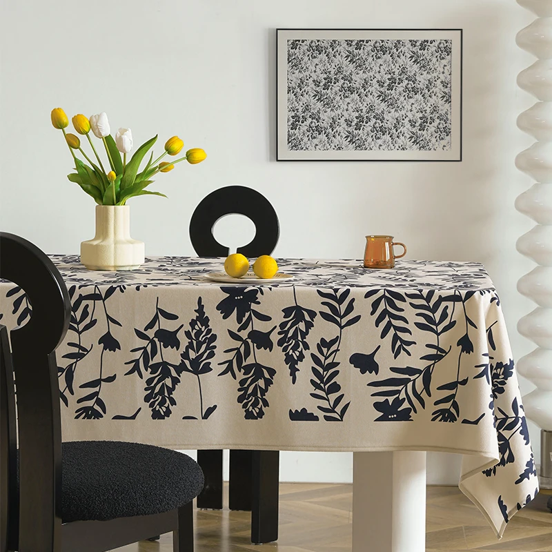 Table cloth, washable, oil resistant, waterproof, French style long coffee table tablecloth
Table cloth, washable, oil resistant, waterproof, French style long coffee table tablecloth