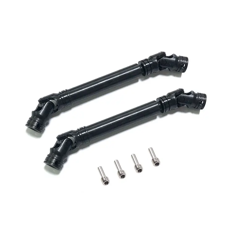 2Pcs Steel Universal Drive Shaft 105-157mm for 1/10 RC Crawler Axial SCX10 II III AXI03007 Traxxas Trx4 D90 D110
2Pcs Steel Universal Drive Shaft 105-157mm for 1/10 RC Crawler Axial SCX10 II III AXI03007 Traxxas Trx4 D90 D110
