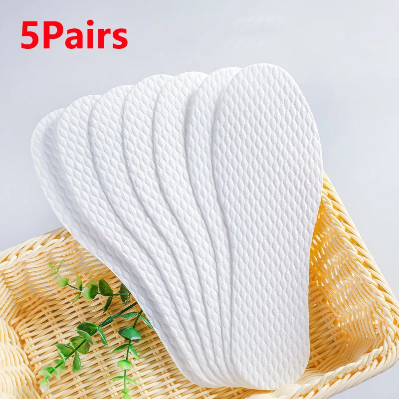 5Pairs Disposable Insoles Unisex Women and Men Breathable Insoles Couples Thin Sweat White Color Comfortable Shoe Pad
5Pairs Disposable Insoles Unisex Women and Men Breathable Insoles Couples Thin Sweat White Color Comfortable Shoe Pad