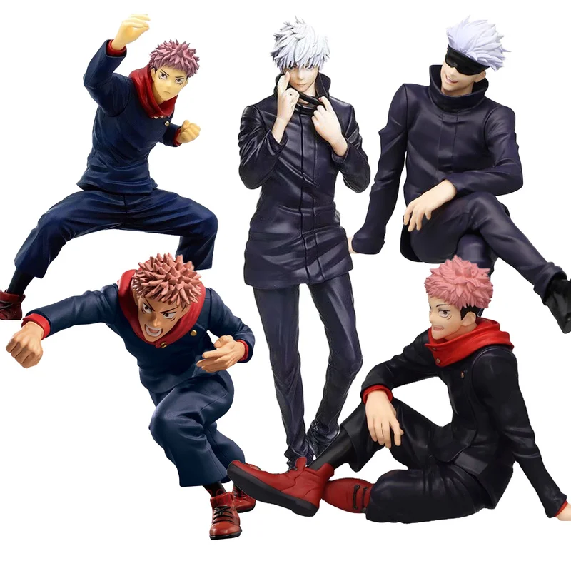 Anime Jujutsu Kaisen Figure Gojo Satoru Figurine Itadori Yuji Action Figure PVC Collection Model Toys Gifts
Anime Jujutsu Kaisen Figure Gojo Satoru Figurine Itadori Yuji Action Figure PVC Collection Model Toys Gifts