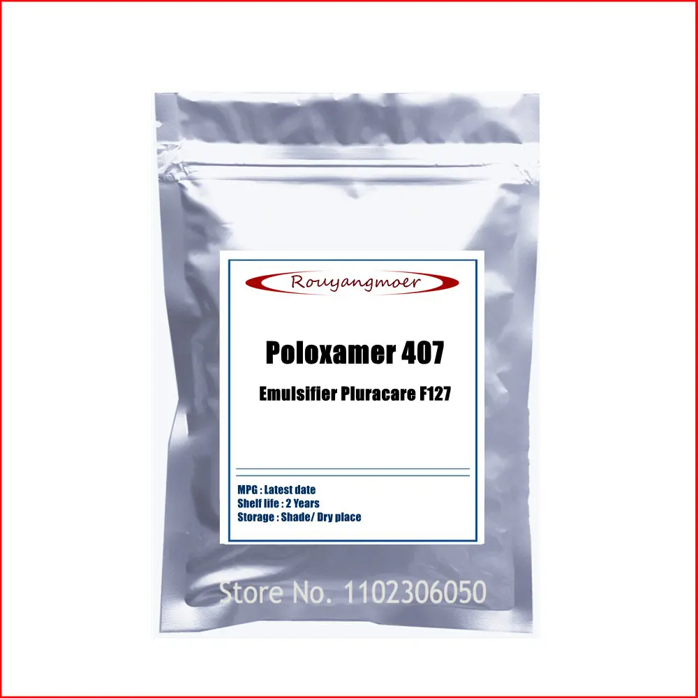 Poloxamer 407-косметический эмульгатор, плюракарный F127 NF Prill, изготовленный в Германии
Poloxamer 407-косметический эмульгатор, плюракарный F127 NF Prill, изготовленный в Германии