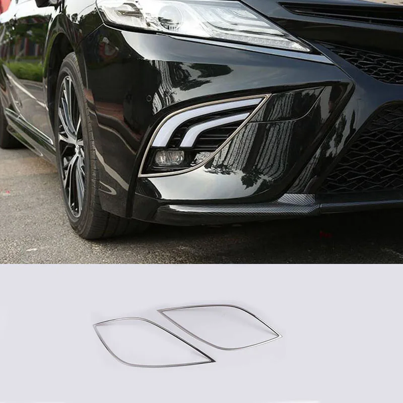 For Toyota Camry SE XSE 18-19 2* Stainless Front Fog Light Fog Lamp Decorate Frame Trim Car Interior Accessories
For Toyota Camry SE XSE 18-19 2* Stainless Front Fog Light Fog Lamp Decorate Frame Trim Car Interior Accessories