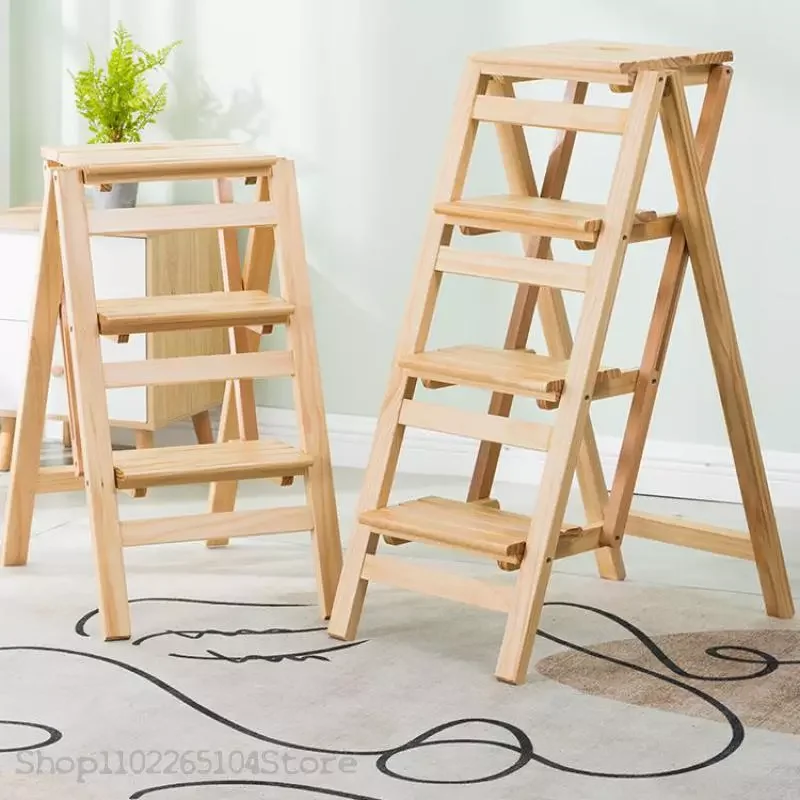 NEW2023 Full Solid Wood Household Folding Step-stool Multifunctional Pedal Creative Dual-use Indoor Kitchen Shrinkage Without
NEW2023 Full Solid Wood Household Folding Step-stool Multifunctional Pedal Creative Dual-use Indoor Kitchen Shrinkage Without