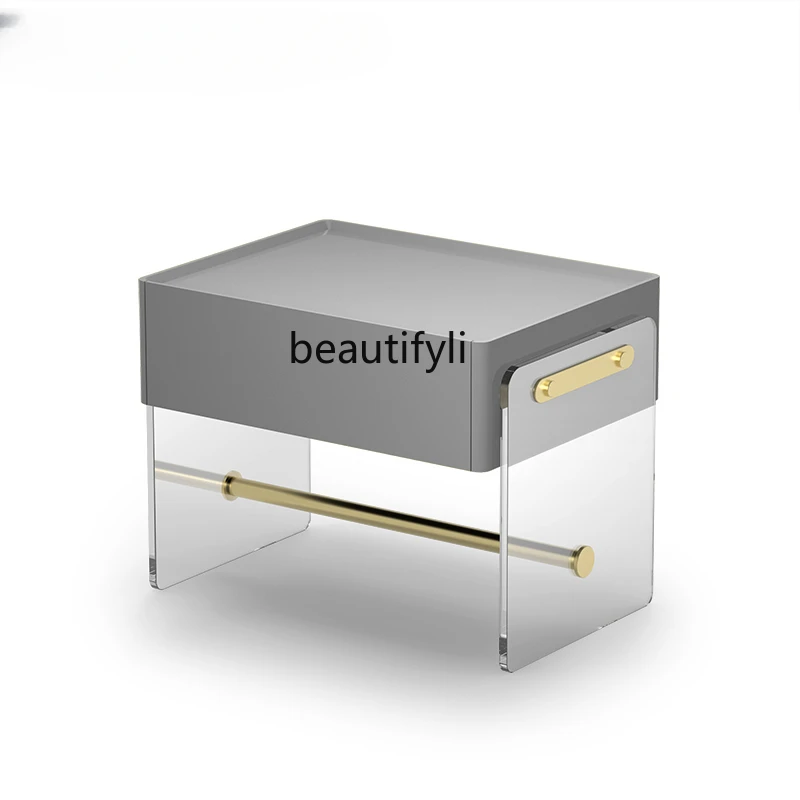Imagipai Bedside Table Modern Simple and Light Luxury Personality Italian Simple Acrylic
Imagipai Bedside Table Modern Simple and Light Luxury Personality Italian Simple Acrylic