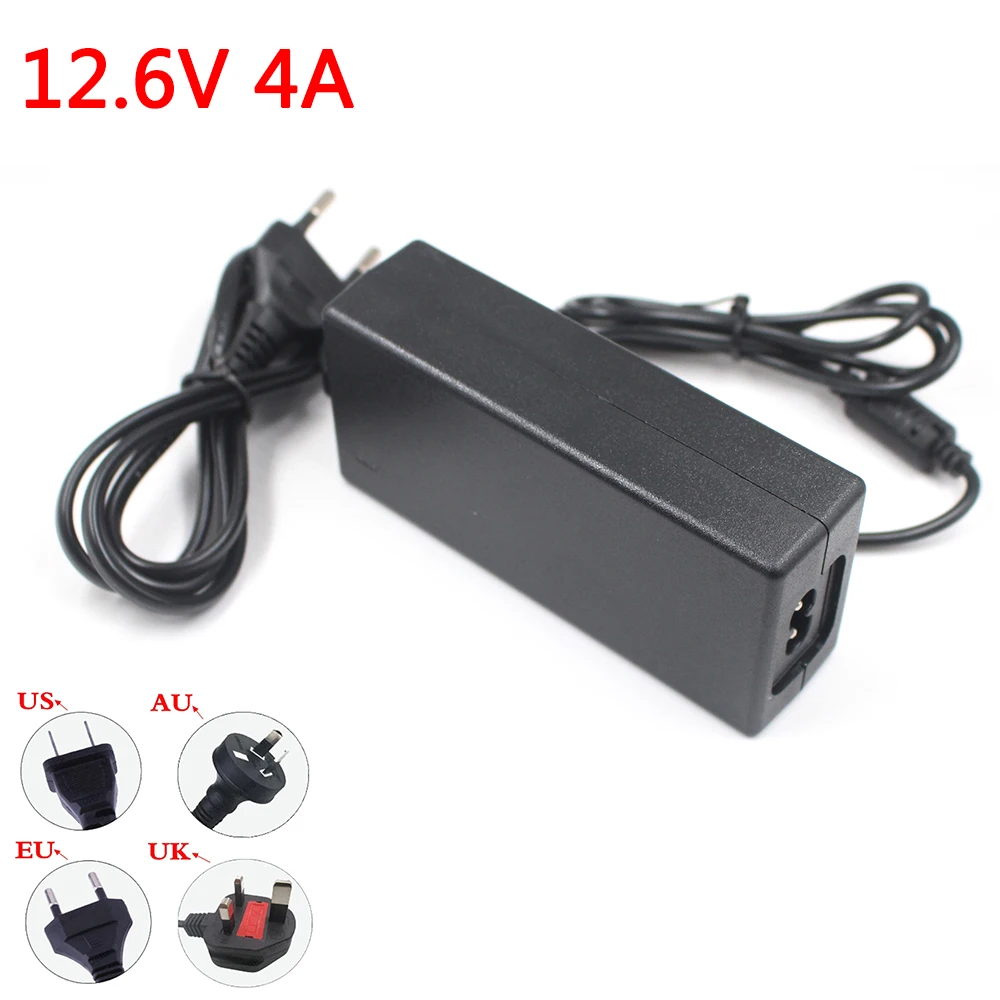 12V Lithium Battery Charger 12.6V 4A Polymer 18650 3 Series Lithium Battery Charger
12V Lithium Battery Charger 12.6V 4A Polymer 18650 3 Series Lithium Battery Charger