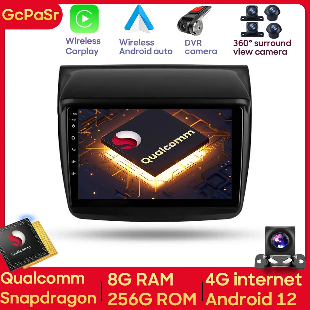 Qualcomm Snapdragon Car Player For Mitsubishi Pajero Sport 2 L200 Triton 2008 - 2016 Android GPS Touchscreen Autoradio GPS DVD
Qualcomm Snapdragon Car Player For Mitsubishi Pajero Sport 2 L200 Triton 2008 - 2016 Android GPS Touchscreen Autoradio GPS DVD