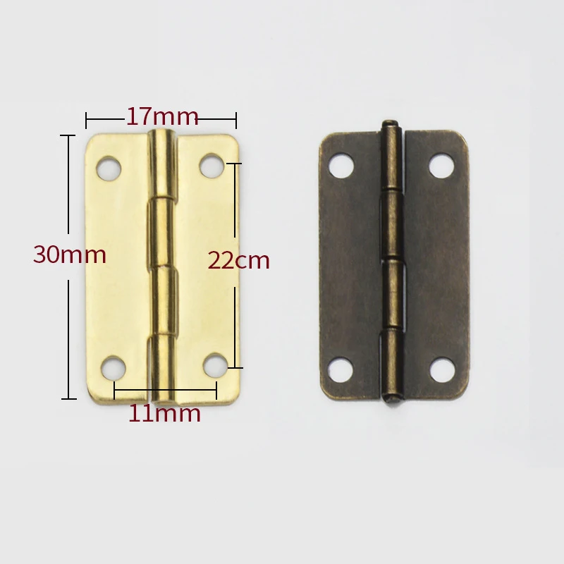 4PCS Miniature Small Hinge Rounded Iron Hinge Jewelry Box Accessories Hinges for Wooden Box Furniture Wooden Hardware Foldable
4PCS Miniature Small Hinge Rounded Iron Hinge Jewelry Box Accessories Hinges for Wooden Box Furniture Wooden Hardware Foldable
