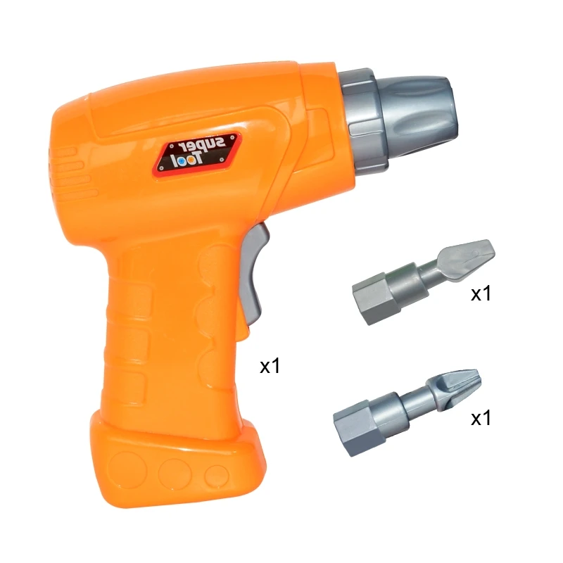 Kids Plastic Simulation Maintenance Tool Electric Drill Toy Education For Boy Disassembled Toys Assembled Screw Block Tool Set
Kids Plastic Simulation Maintenance Tool Electric Drill Toy Education For Boy Disassembled Toys Assembled Screw Block Tool Set