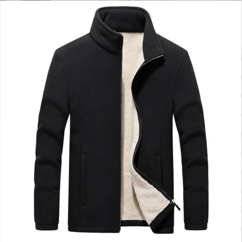 Mens Thick Fleece Jackets Men Outwear Sportswear Wool Liner Warm Jackets Coats Man Thermal Coat Men Winter Coat Plus Size M- 9XL
Mens Thick Fleece Jackets Men Outwear Sportswear Wool Liner Warm Jackets Coats Man Thermal Coat Men Winter Coat Plus Size M- 9XL