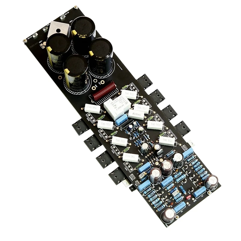 AMP280 High-Power Class A Audio Amplifier Board Accessories 350W 4Ω Mono Audio Module 2SA1943/2SC5200 And MJE15032/MJE15033
AMP280 High-Power Class A Audio Amplifier Board Accessories 350W 4Ω Mono Audio Module 2SA1943/2SC5200 And MJE15032/MJE15033