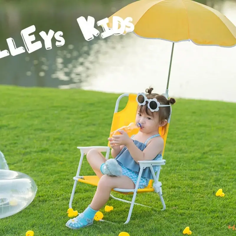 Children Beach Chairs With Umbrellas Outdoor Toy Baby Camping Deck Stool Folding Multifunctional Portable Recliner For Kids 
Children Beach Chairs With Umbrellas Outdoor Toy Baby Camping Deck Stool Folding Multifunctional Portable Recliner For Kids