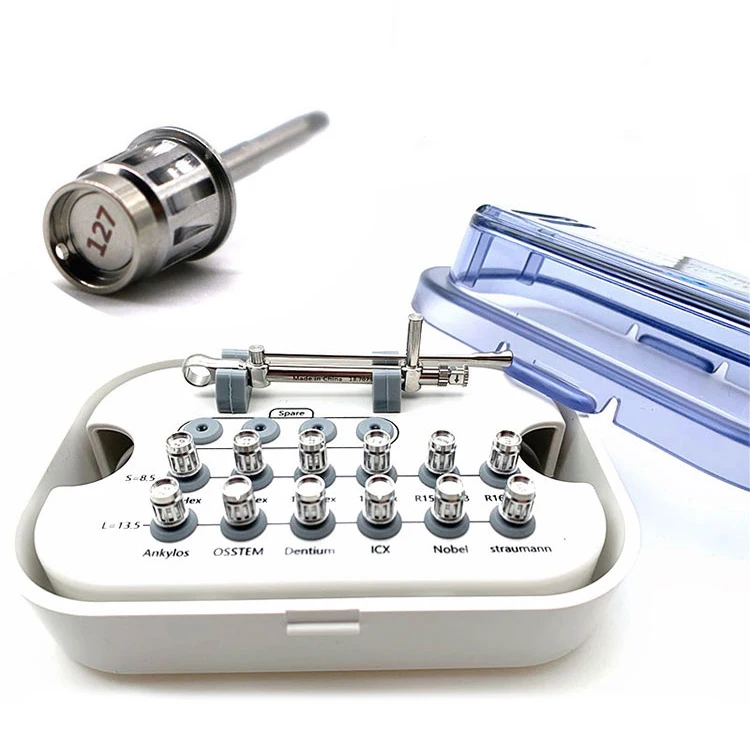 Tooth Implantation Prosthetic Kit Universal Restoration Implant Tool Box Implant Screwdriver
Tooth Implantation Prosthetic Kit Universal Restoration Implant Tool Box Implant Screwdriver