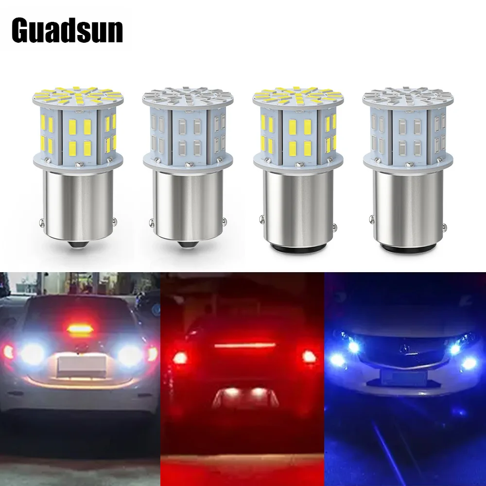 Guadsun Led 2pcs 1156 BA15S P21W 1157 P21-5W BAY15D T20 7440 W21W 7443 3014 White For Reverse Tail Light DRL Turn Signal Light
Guadsun Led 2pcs 1156 BA15S P21W 1157 P21-5W BAY15D T20 7440 W21W 7443 3014 White For Reverse Tail Light DRL Turn Signal Light