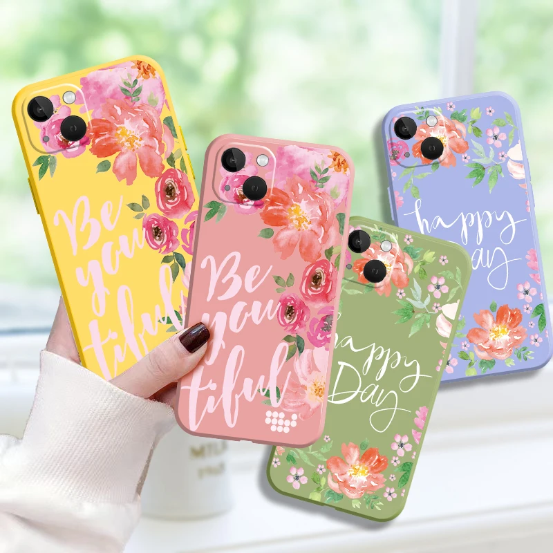 Happy Time Flowers iPhone Case For iPhone 13 11 12 Xr Xs SE 8 Mini XR Plus X Max ProMax 6s 12 6 7 2020 Back Stand Capa Fashion
Happy Time Flowers iPhone Case For iPhone 13 11 12 Xr Xs SE 8 Mini XR Plus X Max ProMax 6s 12 6 7 2020 Back Stand Capa Fashion