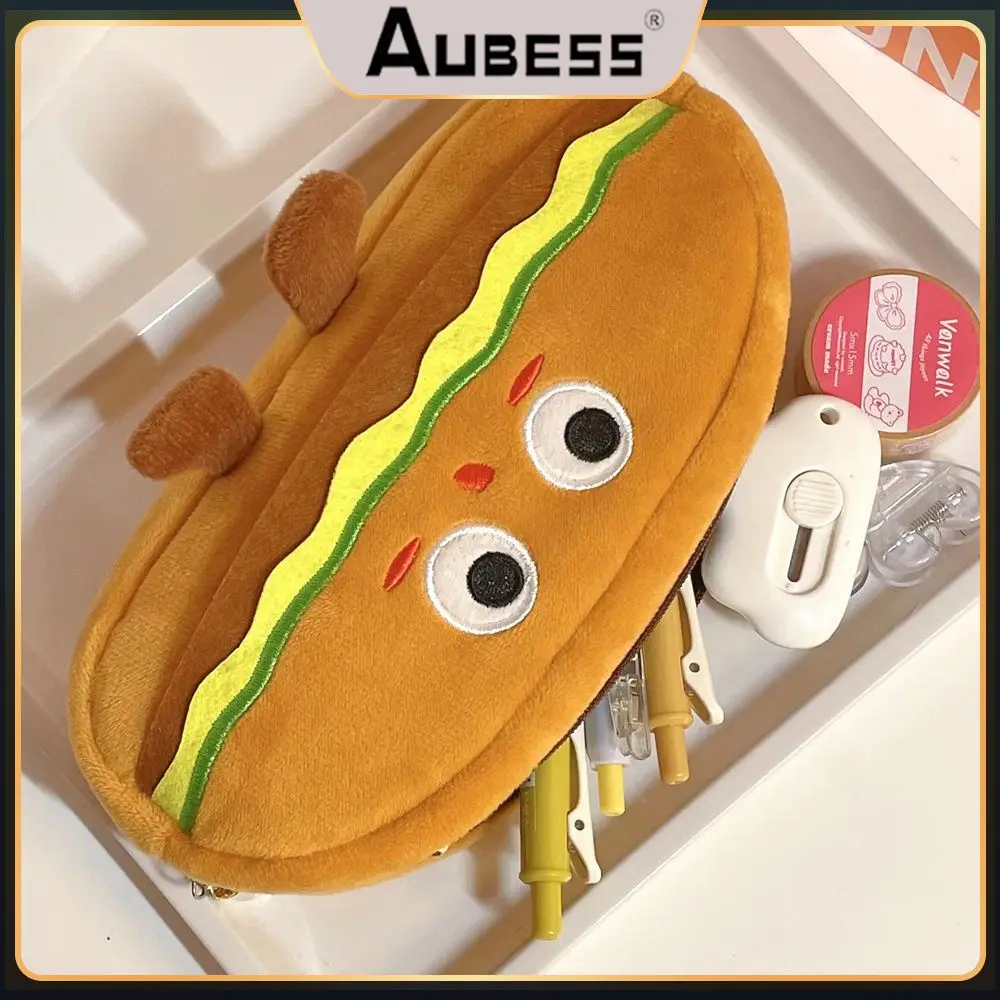 Plush Pen Box Lovely Practical Pencil Box Feel Comfortable Large Capacity Student Supplies Toast Styling Bread Pencil Bag Brown
Plush Pen Box Lovely Practical Pencil Box Feel Comfortable Large Capacity Student Supplies Toast Styling Bread Pencil Bag Brown