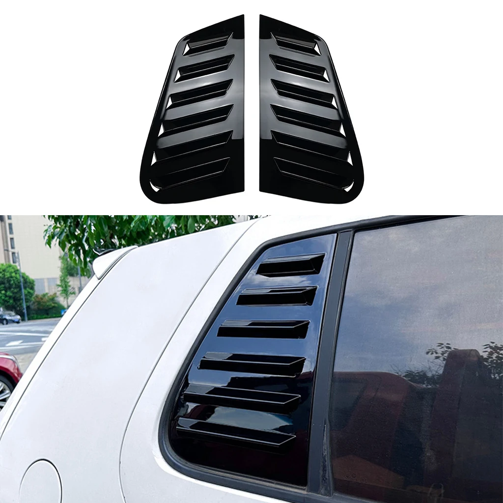 Car Rear Window Shutter Cover Trim Window Louver Side Vent Trim For Volkswagen Golf 4 MK4 1997-2006 Glossy black/Carbon look
Car Rear Window Shutter Cover Trim Window Louver Side Vent Trim For Volkswagen Golf 4 MK4 1997-2006 Glossy black/Carbon look