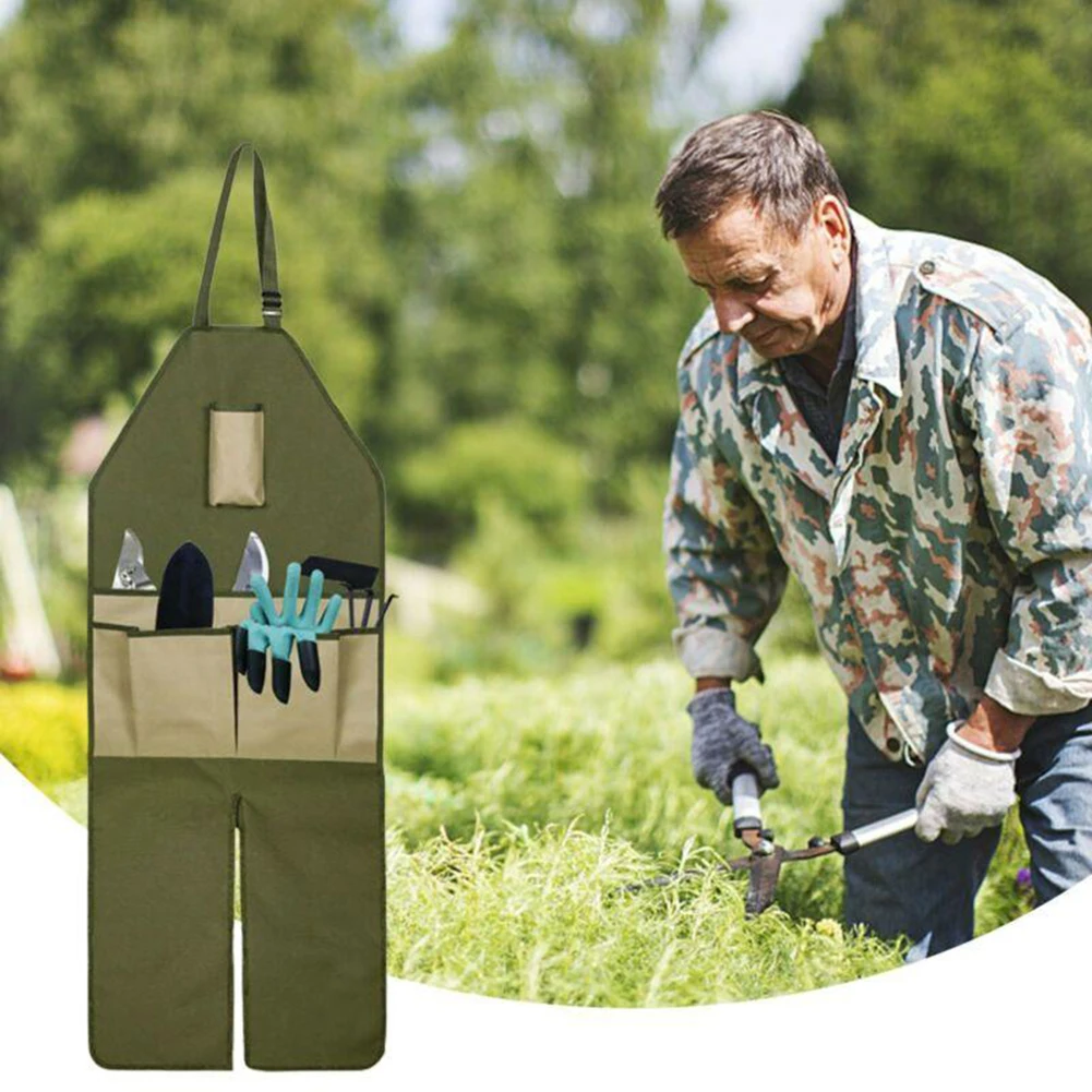 Outdoor Garden Apron Unisex Work Apron Garden Leggings Apron Oxford Cloth Garden Muti-Pockets Apron Garden Supplies
Outdoor Garden Apron Unisex Work Apron Garden Leggings Apron Oxford Cloth Garden Muti-Pockets Apron Garden Supplies