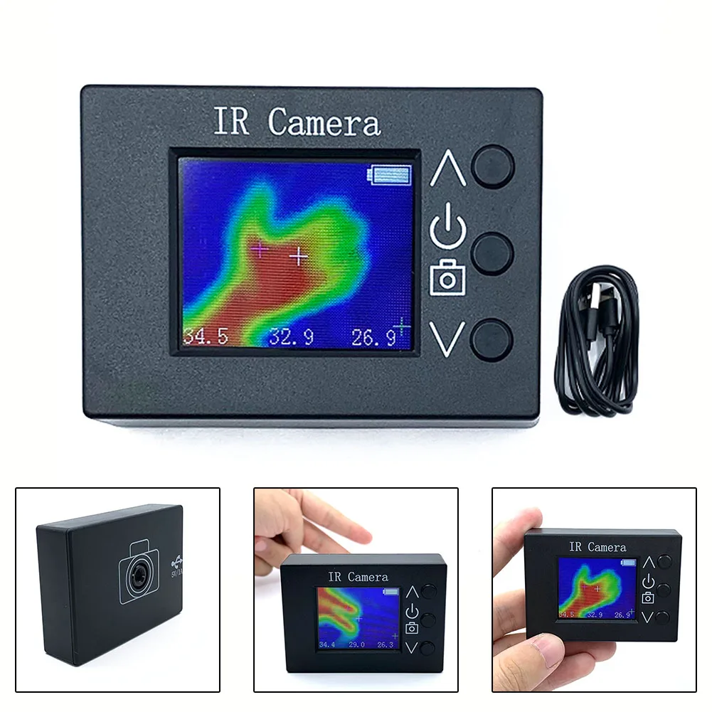 Thermal Imager Infrared Camera With Screen For MLX90640ESF-BAB Infrared Sensor Infrared Sensor Temperature Detection Control
Thermal Imager Infrared Camera With Screen For MLX90640ESF-BAB Infrared Sensor Infrared Sensor Temperature Detection Control