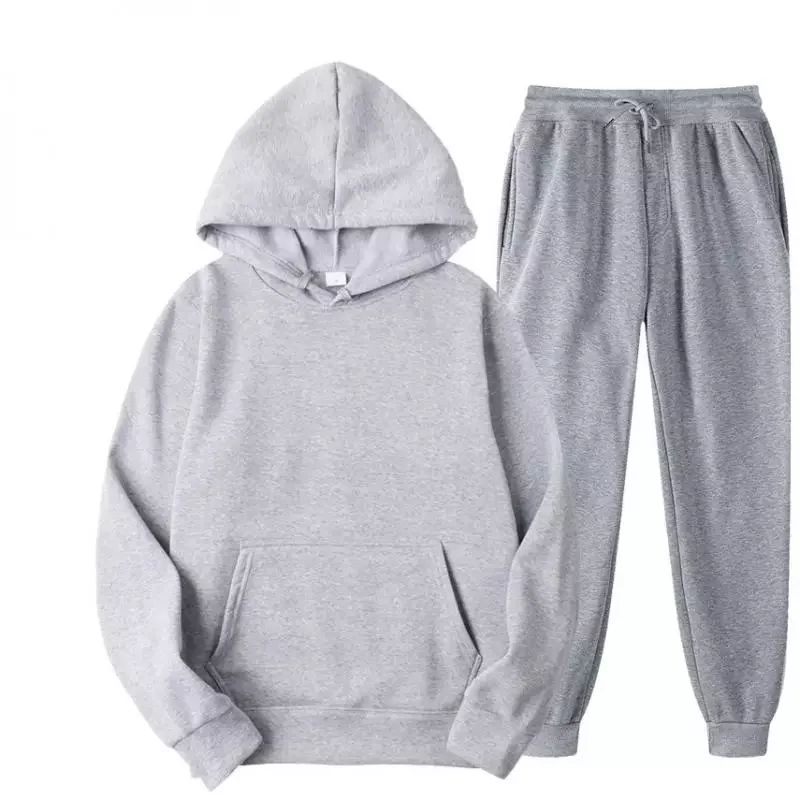 New Men Set Spring Autumn Fashion Mens Tracksuit Cotton Comfortable Two Piece Casual Sportswear Set Male Hoodies + Pants Solid
New Men Set Spring Autumn Fashion Mens Tracksuit Cotton Comfortable Two Piece Casual Sportswear Set Male Hoodies + Pants Solid