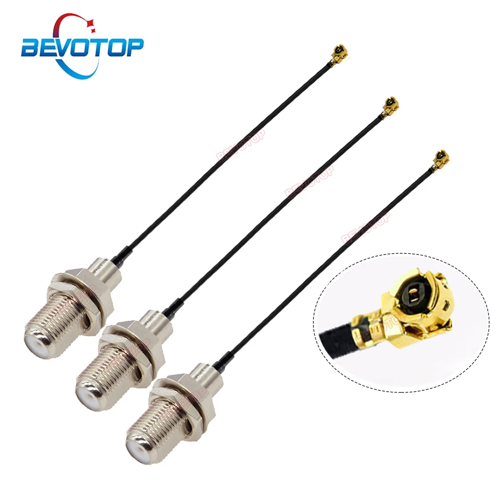 10PCS/LOT F to IPX Cable U.fl IPEX1 Female to F Female Bulkhead RF1.13 Cable 1.13mm RF Coaxial Pigtail Antenna Extension Jumper
10PCS/LOT F to IPX Cable U.fl IPEX1 Female to F Female Bulkhead RF1.13 Cable 1.13mm RF Coaxial Pigtail Antenna Extension Jumper