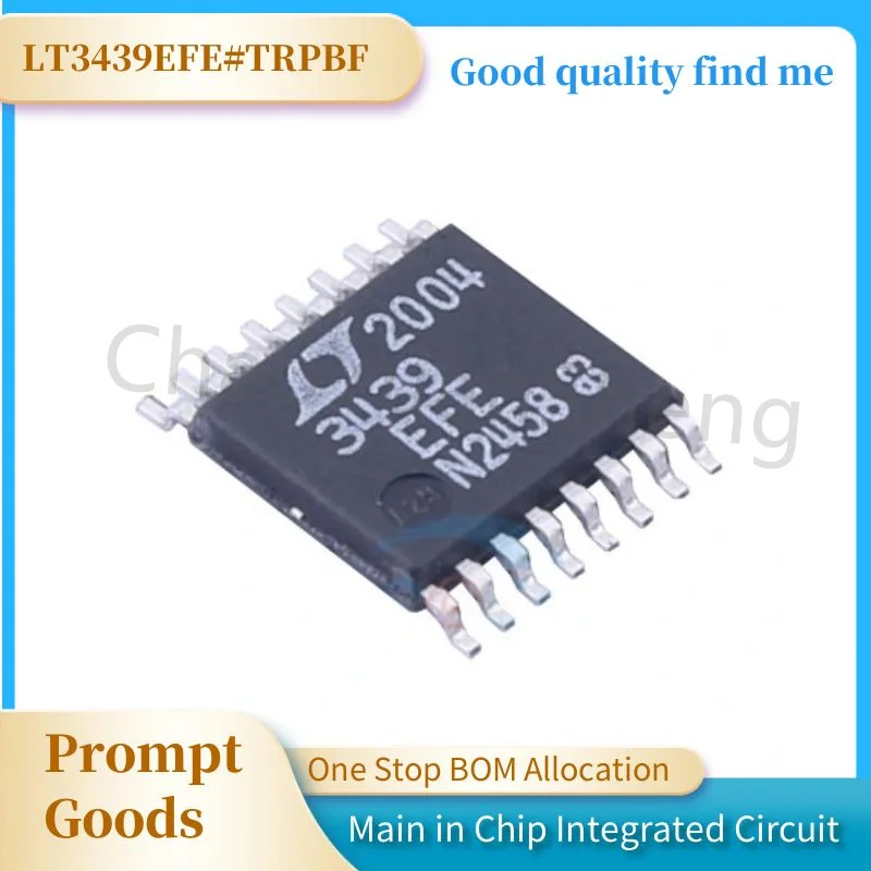 1PCS LT3439EFE # TRPBF Tssop-16 screen printing 3439EFE push-pull, switch regulator
1PCS LT3439EFE # TRPBF Tssop-16 screen printing 3439EFE push-pull, switch regulator
