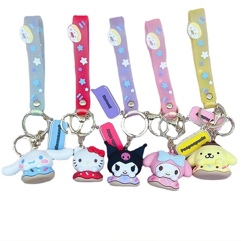 Kawaii Sanrioed KT Cat Kuromi Cinnamoroll Keychain Doll Pendant Anime Backpack Cartoon Car Ornaments Student School Bag Key Ring
Kawaii Sanrioed KT Cat Kuromi Cinnamoroll Keychain Doll Pendant Anime Backpack Cartoon Car Ornaments Student School Bag Key Ring